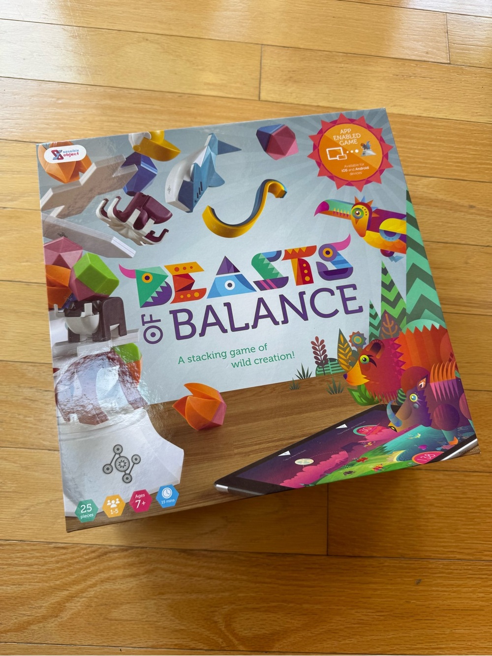 Beasts Balance Digital/ Physical Hybrid Stacking Game by Sensible Object